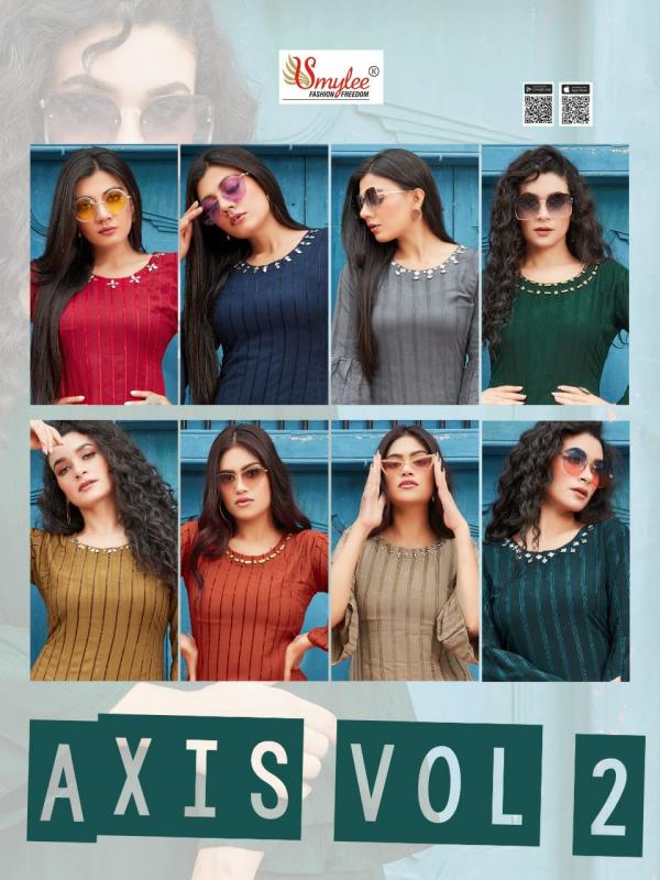 Smylee Axis 2 Designer Velvet Kurti